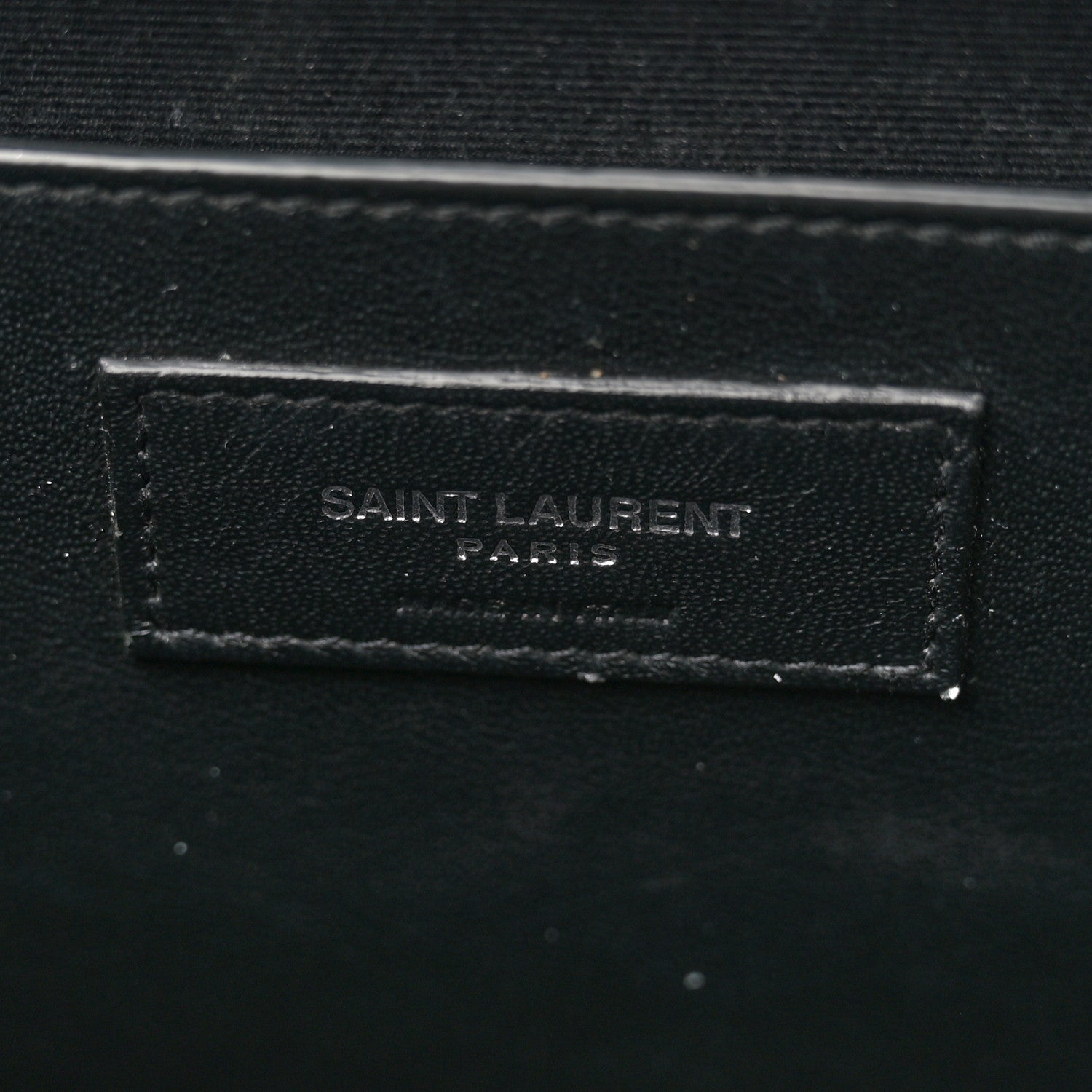 Saint Laurent Croc Calfskin Embossed Medium Uptown Tote Black 6 of 11