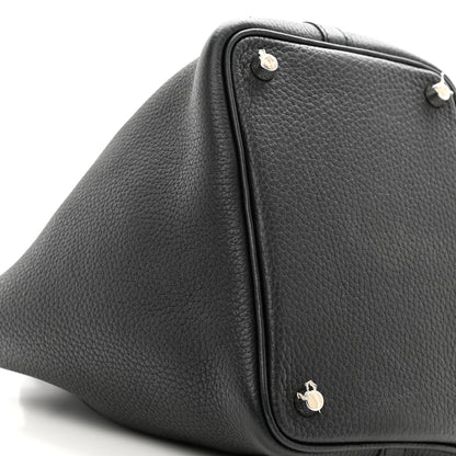 Hermes Taurillon Clemence Picotin Lock 18 PM Black 8 of 9