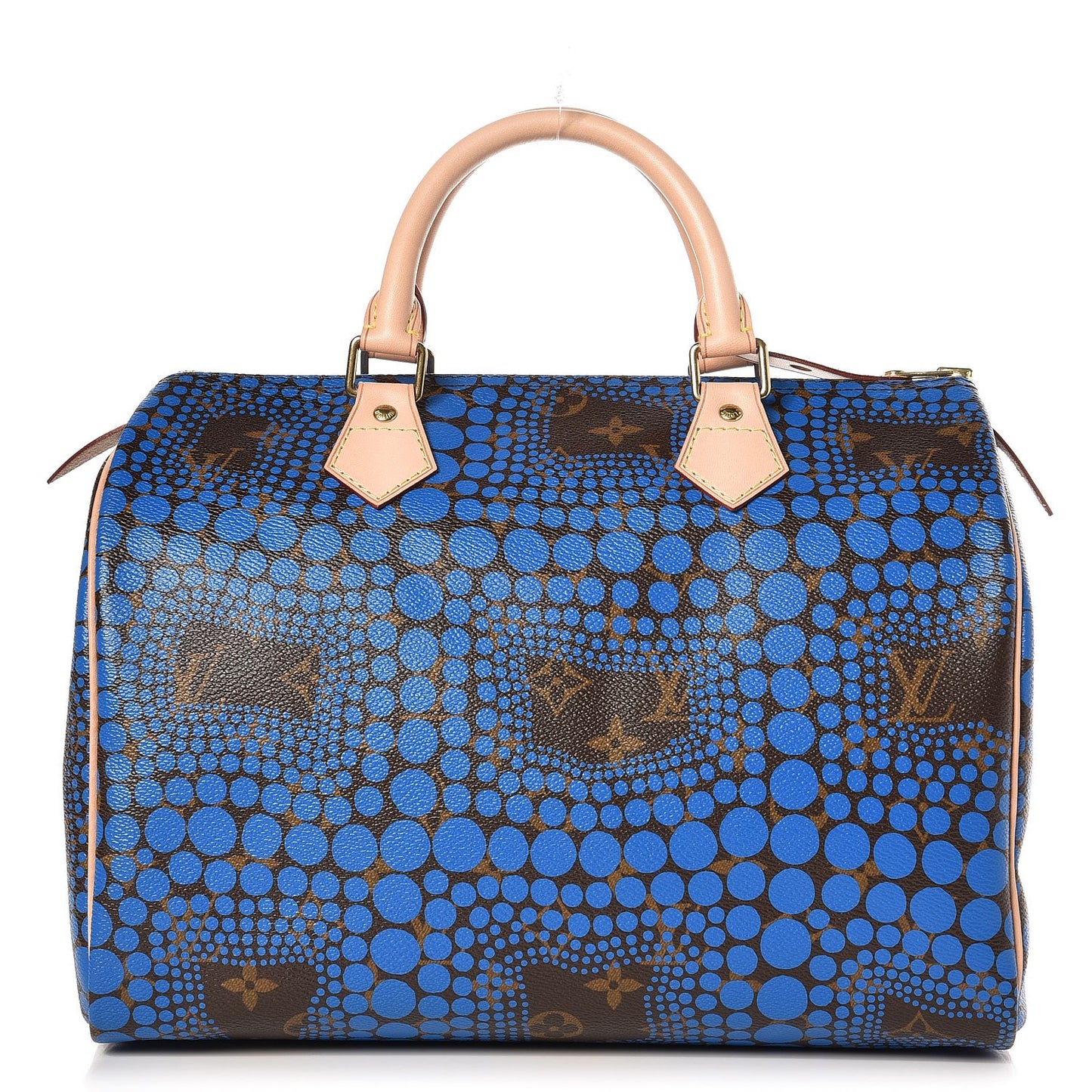 Monogram Kusama Town Speedy 30 Blue