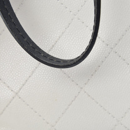 Chanel Grained Calfskin Shopping Fever Tote White 15 of 16