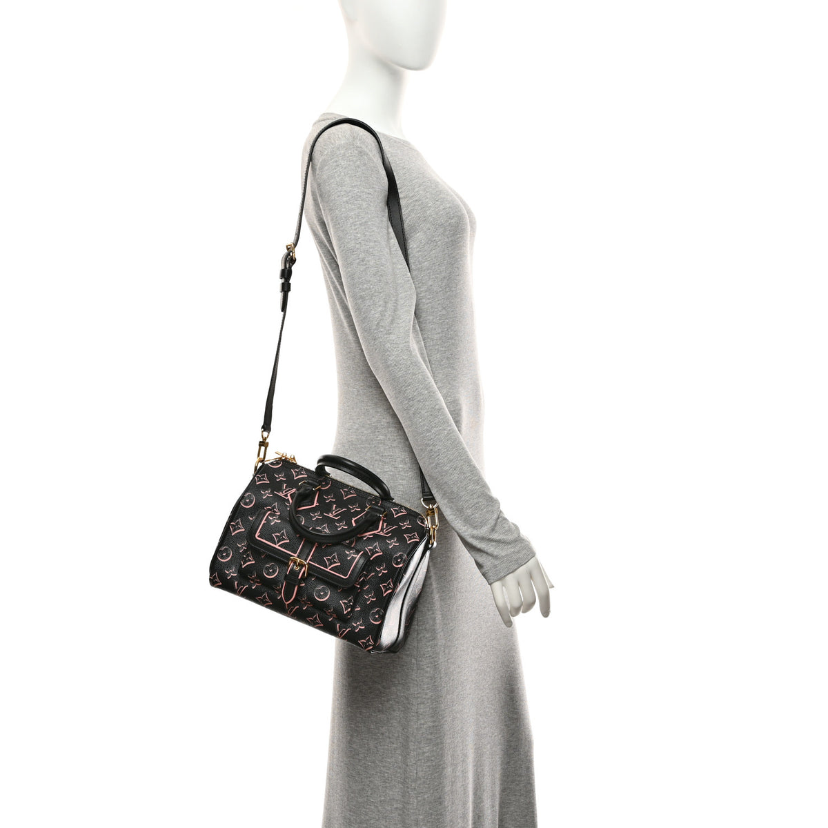 Monogram Fall for You Speedy Bandouliere 25 Black