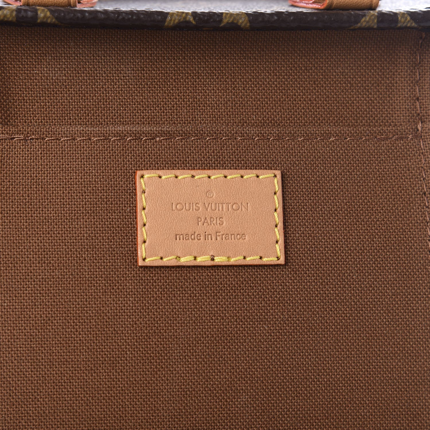 Louis Vuitton Monogram Petit Sac Plat 7 of 9