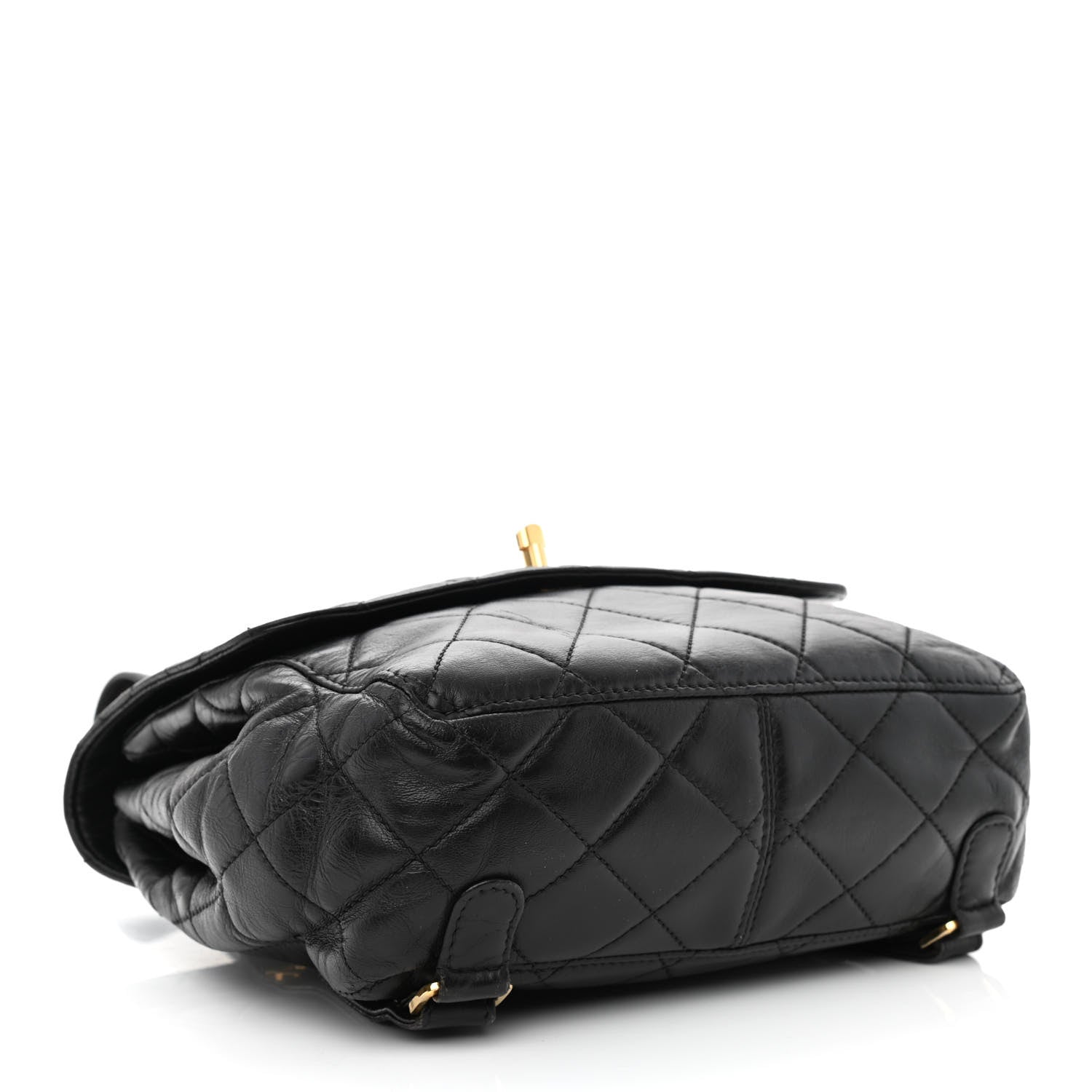 Chanel Lambskin Quilted Backpack Black 4 of 16