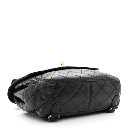 Chanel Lambskin Quilted Backpack Black 4 of 16