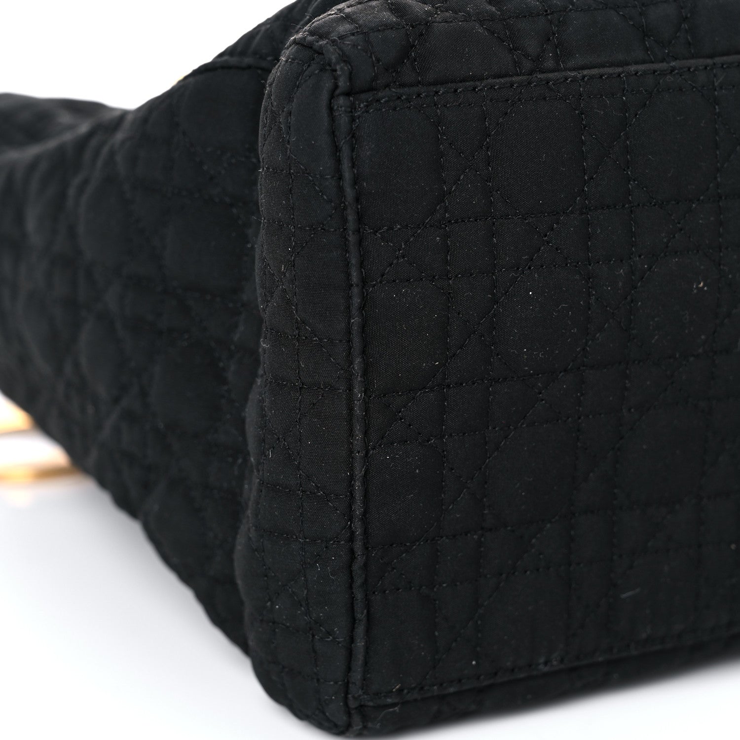 Christian Dior Nylon Cannage Medium Lady Dior Black 15 of 19