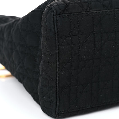 Christian Dior Nylon Cannage Medium Lady Dior Black 15 of 19