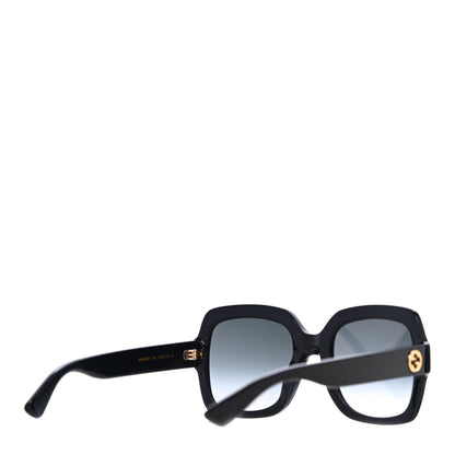 Gucci Oversized Square GG0036S Sunglasses Black 3 of 8