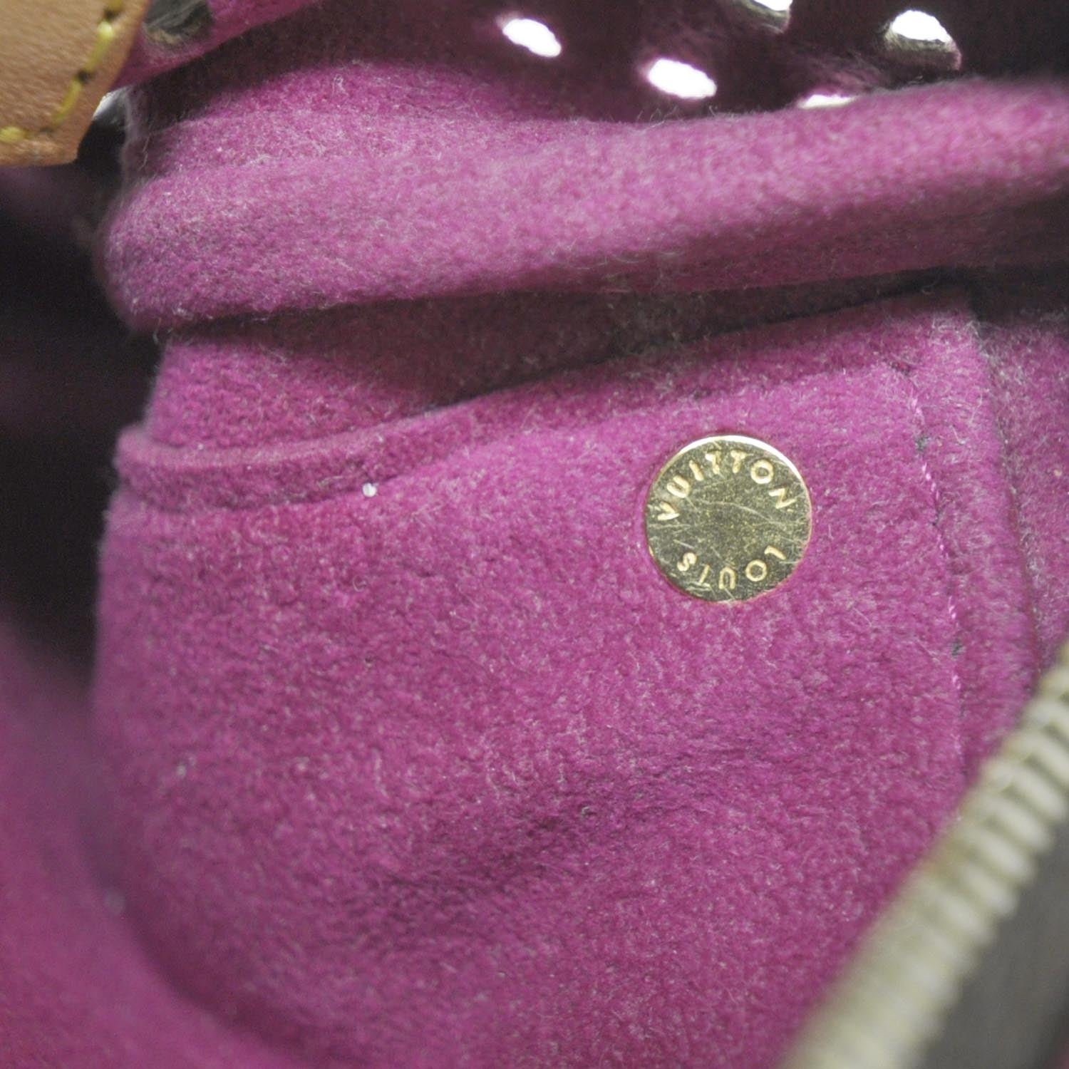 Louis Vuitton Monogram Perforated Pochette Plat Fuchsia 8 of 8