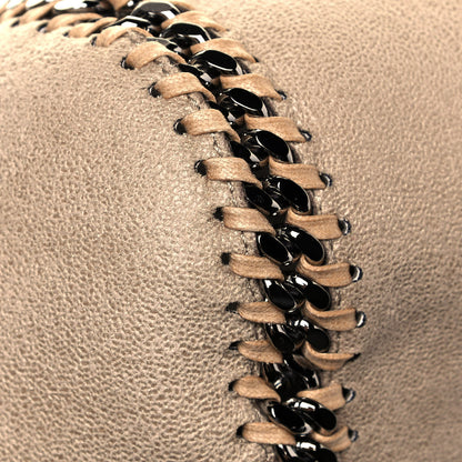 Stella McCartney Shaggy Deer Falabella Reversible Tote Clotted Cream 9 of 19