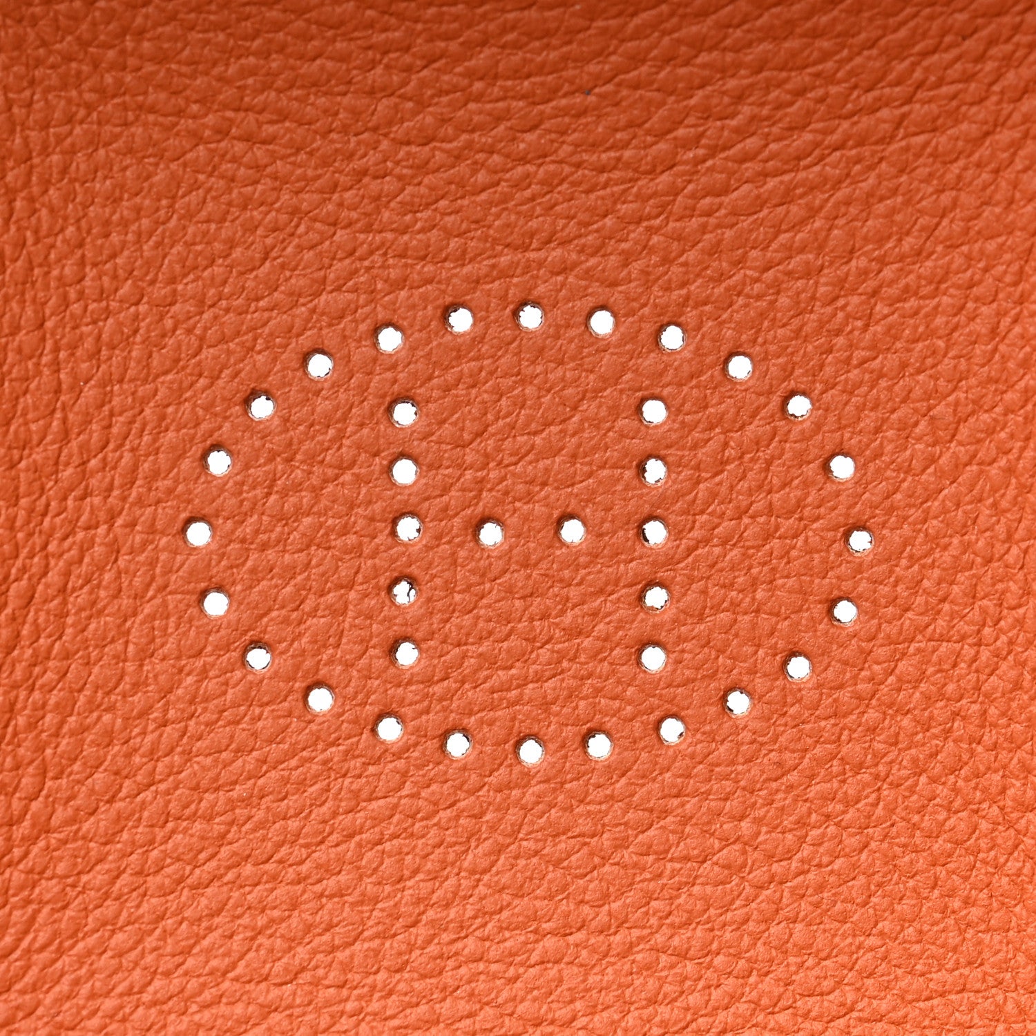 Hermes Taurillon Clemence Mises et Relances Change Tray Potiron Fauve 7 of 8