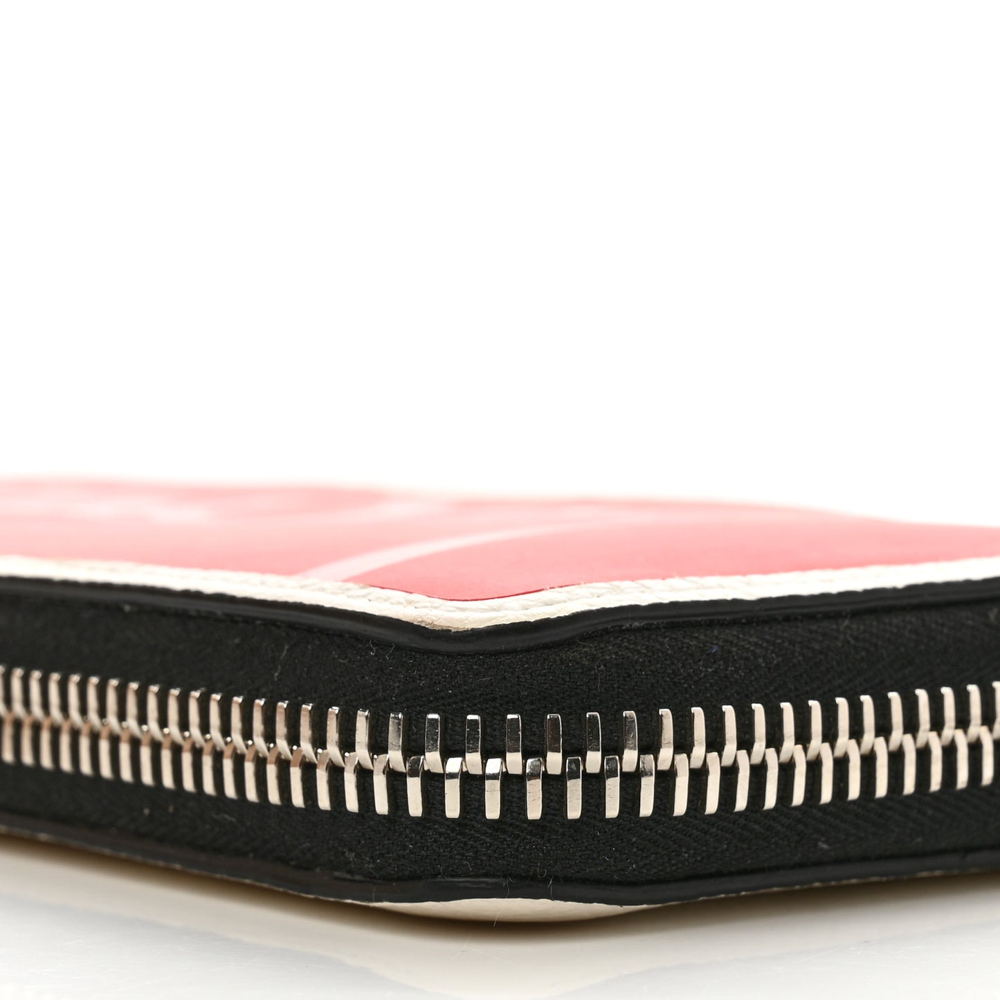 Calfskin Panettone Zip Around Wallet Loubi Snow