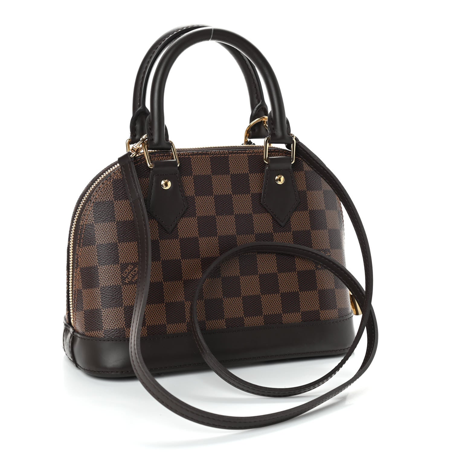 Louis Vuitton Damier Ebene Alma BB 3 of 9