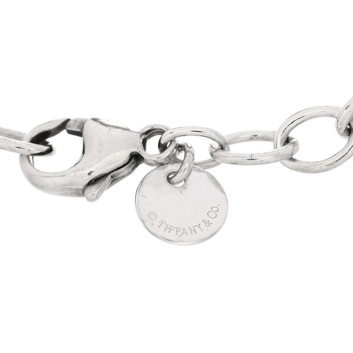Tiffany Sterling Silver Infinity Chain Bracelet 3 of 3