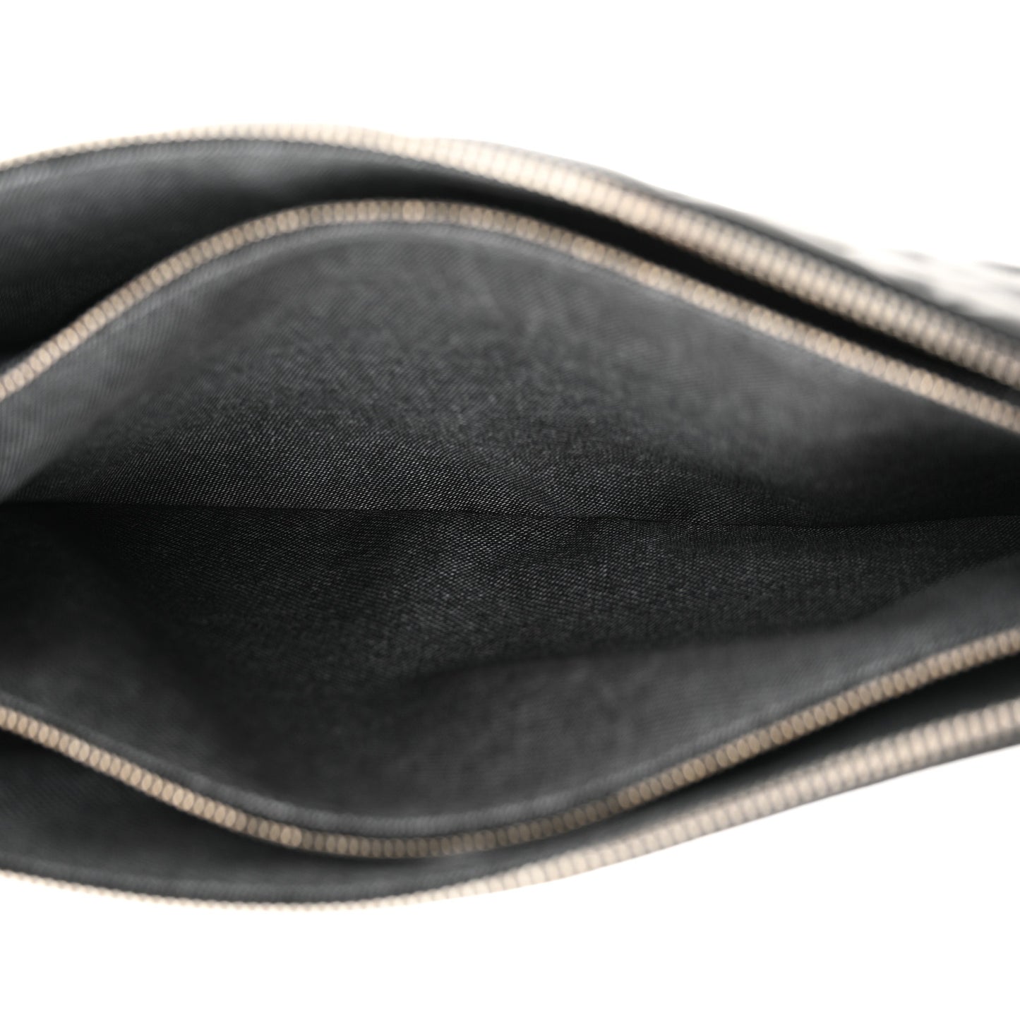 Lambskin Embossed Monogram Coussin MM Black Gray