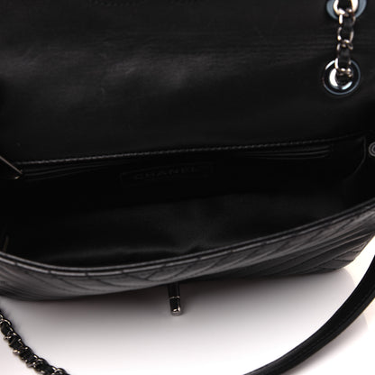 Chanel Lambskin Small CC Crossing Flap Black 5 of 17