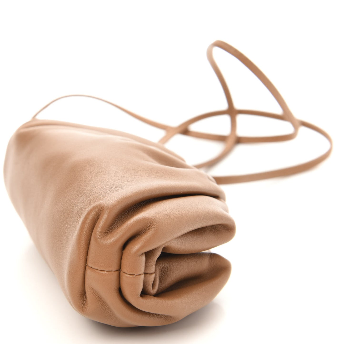 Butter Calfskin Coin Purse Cammello