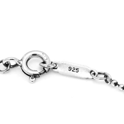 Tiffany Sterling Silver Letter J Disc Pendant Necklace 5 of 6
