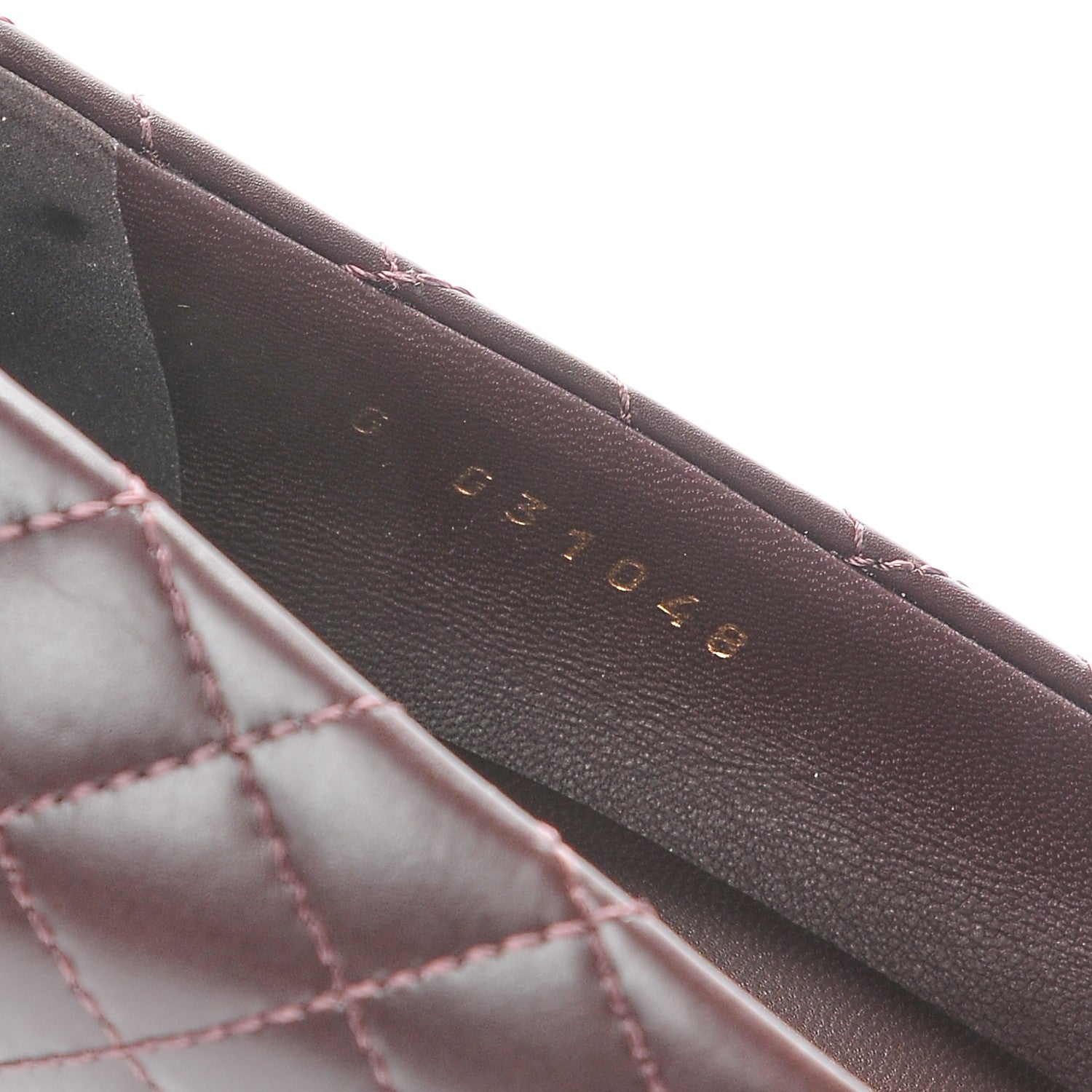 Chanel Calfskin Quilted Cap Toe Camellia Pumps 39 Burgundy Navy 8 of 9