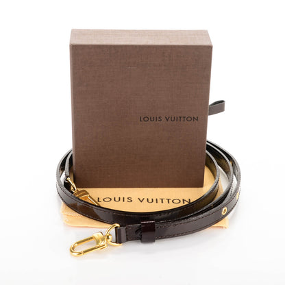 Louis Vuitton Patent 16mm Adjustable Shoulder Strap Amarante 5 of 5