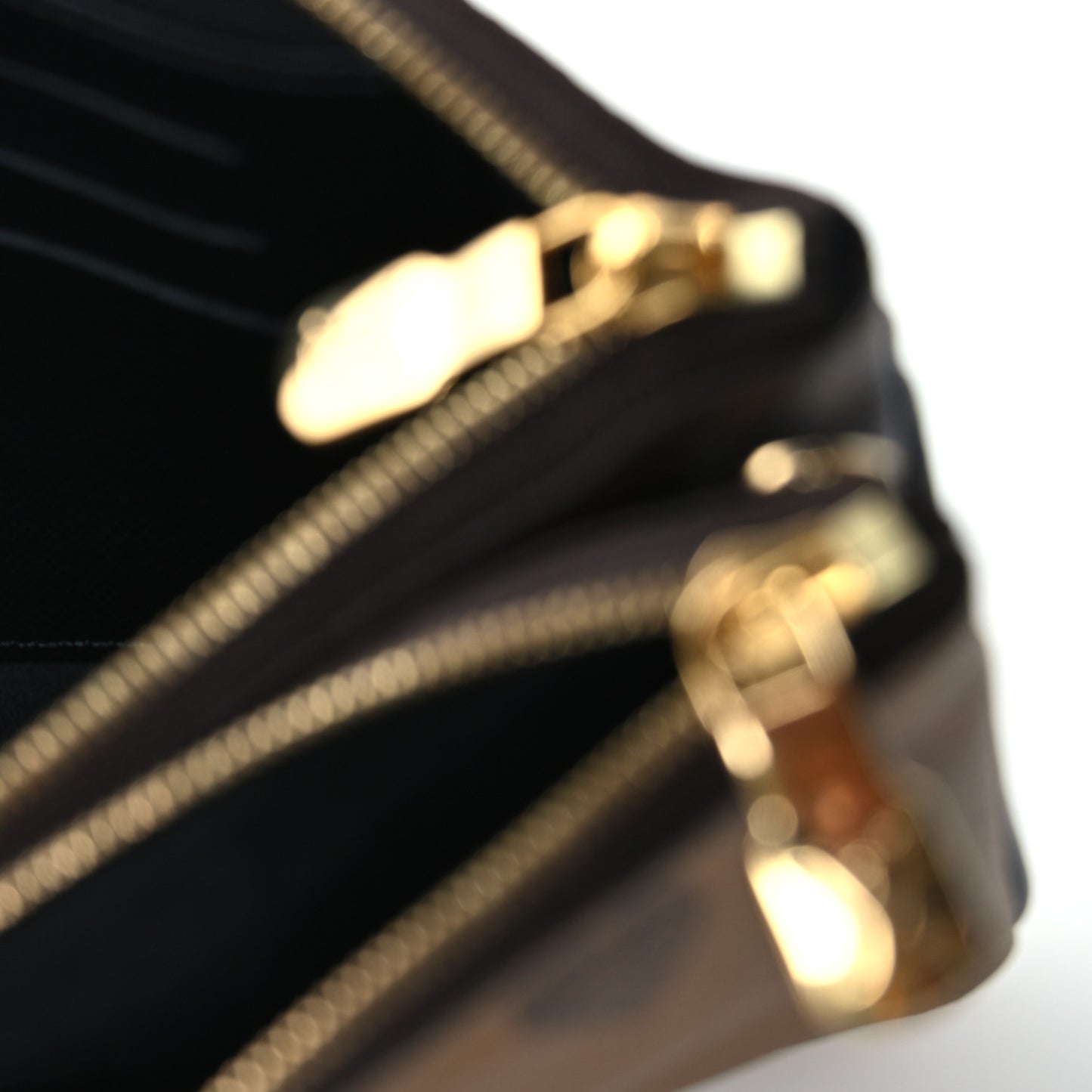 Reverse Monogram Giant Double Zip Pochette