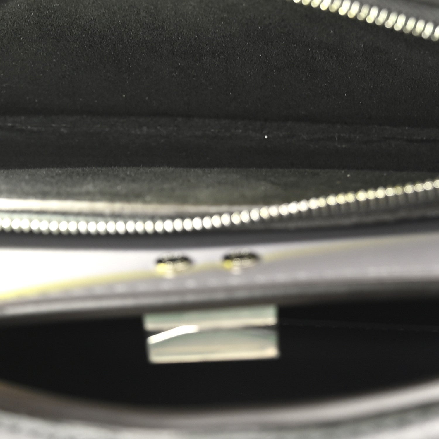Fendi Cuoio Romano Vitello Cover Bi-Color Peekaboo I See U X Cross Satchel Acciaio Pisello 6 of 10