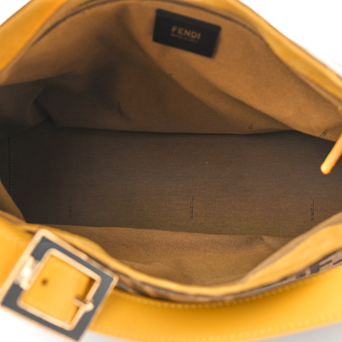 Zucca Vitello Large Hobo Tobacco Ocra Moro Black