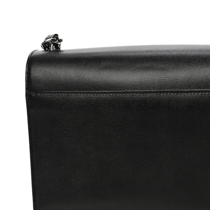 Saint Laurent Calfskin Medium Monogram Sunset Black 14 of 14