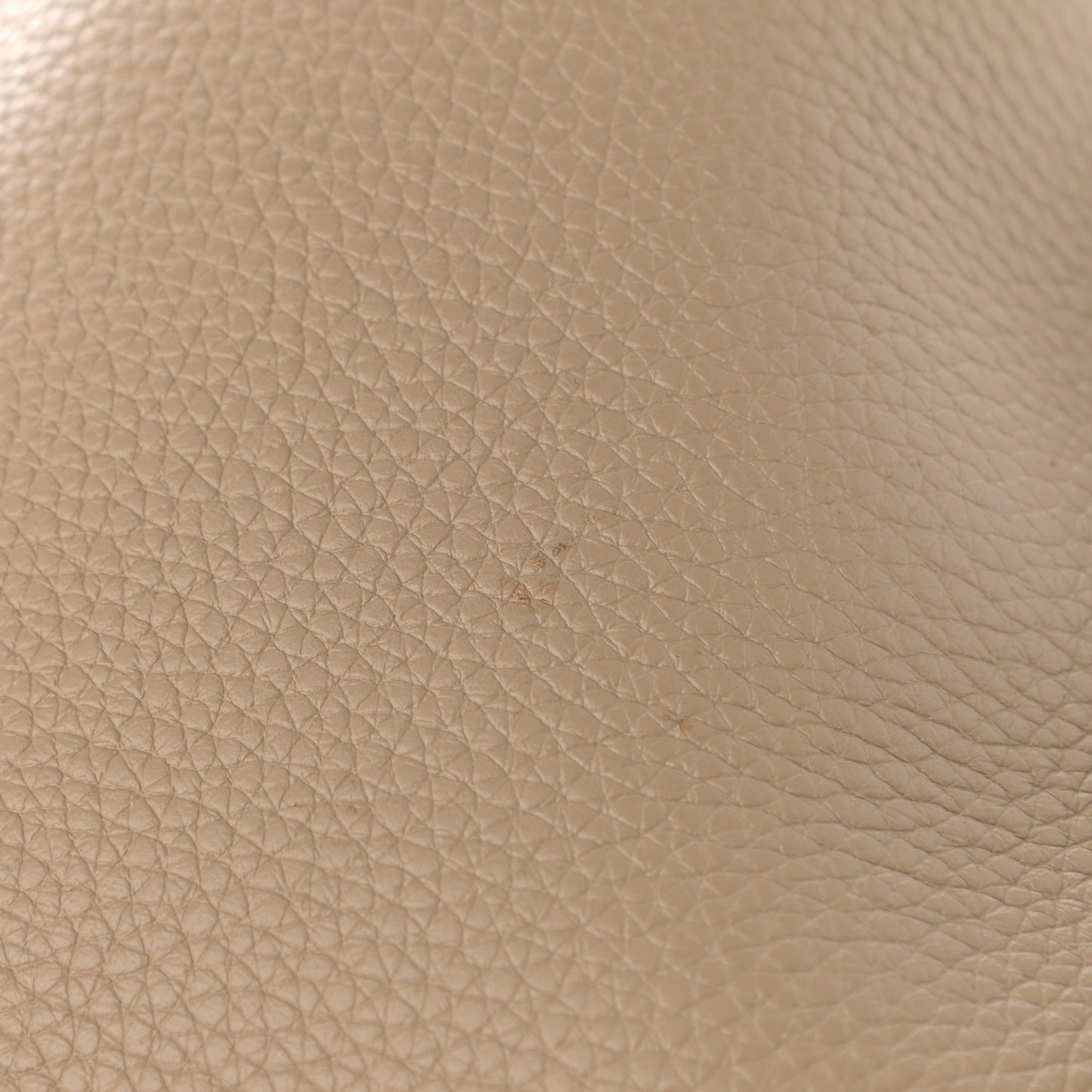 Drummed Calfskin Micro Luggage Dune