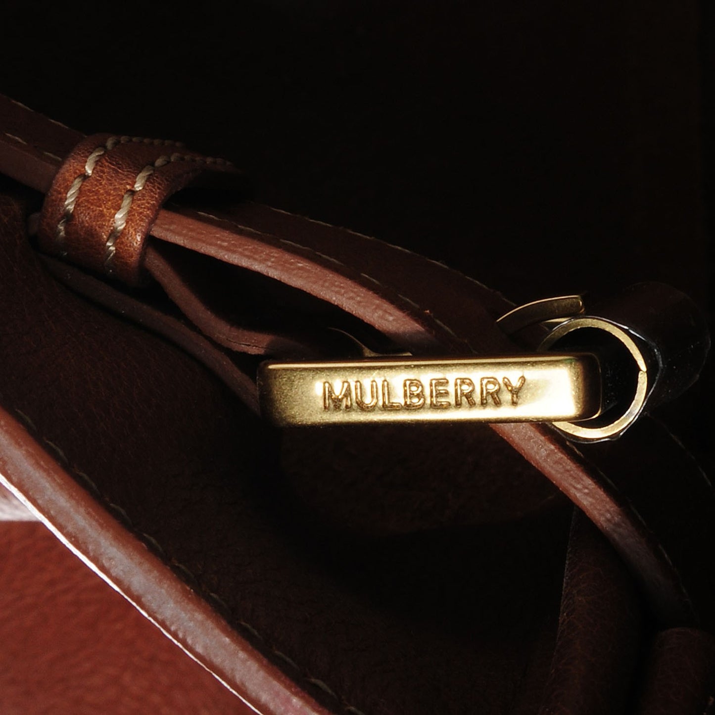 Natural Leather Bayswater Oak