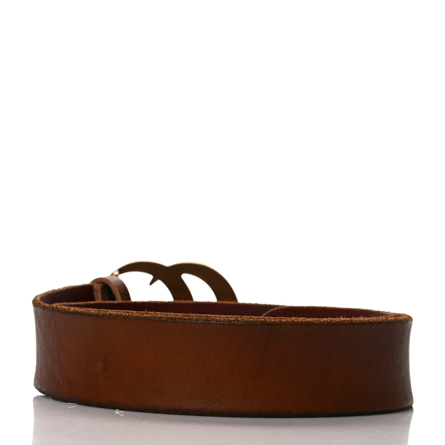 Faded Calfskin Double G 40mm Belt 85 34 Cuir