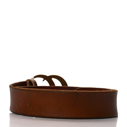Gucci Faded Calfskin Double G 40mm Belt 85 34 Cuir 2 of 5