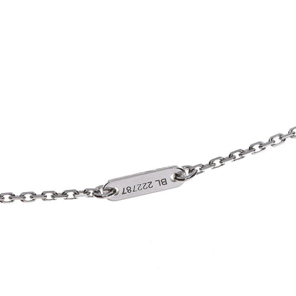 Van Cleef & Arpels 18K White Gold Turquoise Sweet Alhambra Butterfly Pendant Necklace 6 of 7