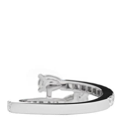 Graff 18K White Gold Diamond Duet Wraparound Ring 49 4.75 3 of 6
