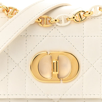 Christian Dior Lambskin Macrocannage Mini Miss Caro Bag Latte 9 of 15