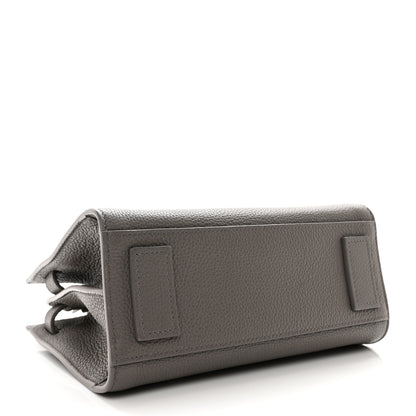 Saint Laurent Grained Calfskin Nano Supple Sac De Jour Fog 4 of 12