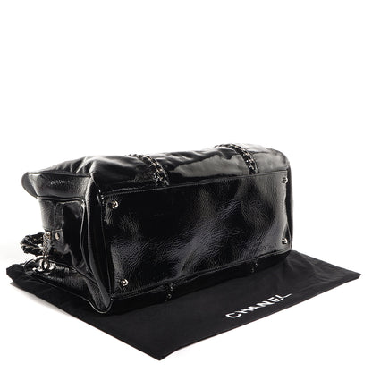 Chanel Patent Calfskin Large Luxe Ligne Tote Black 4 of 7