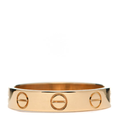 Cartier 18K Yellow Gold 3.5mm LOVE Wedding Band Ring 49 4.75 3 of 4