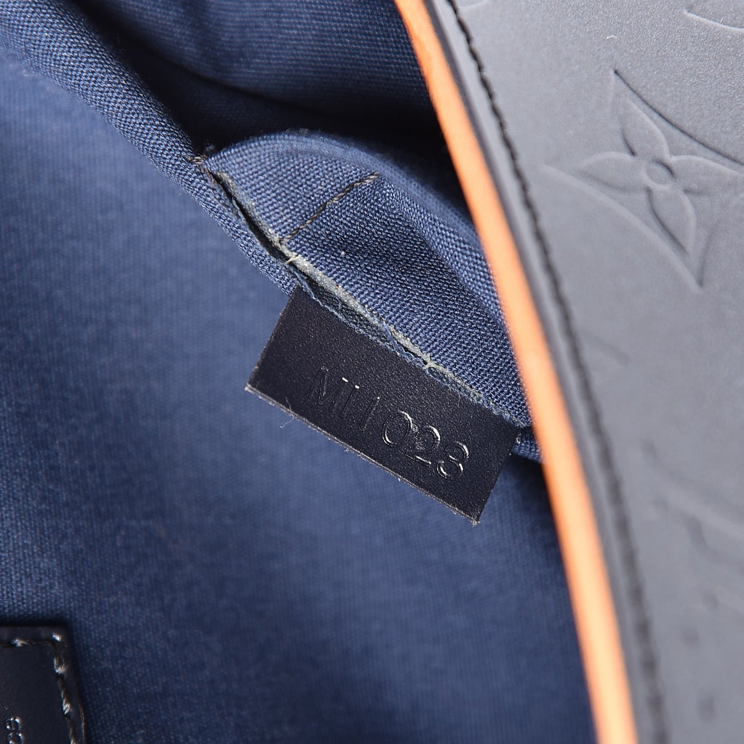 Mat Monogram Webster Street Blue