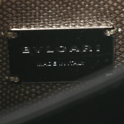 Bulgari Metallic Karung Serpenti Forever Top Handle Silver 9 of 13