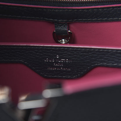 Louis Vuitton Taurillon Capucines BB Cobalt Fuchsia 6 of 9