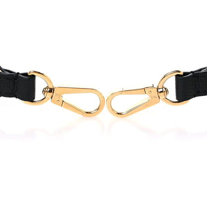 Louis Vuitton Empreinte Monogram Bandouliere Shoulder Strap Black Beige 5 of 6