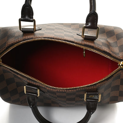 Louis Vuitton Damier Ebene Speedy Bandouliere 25 5 of 9