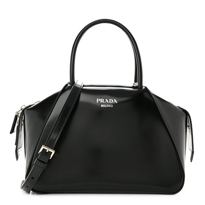 Prada Spazzolato Small Supernova Handbag Black 1 of 8