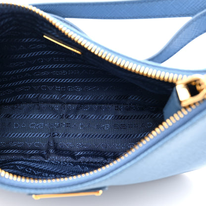 Prada Saffiano Lux Mini Re-Edition Shoulder Bag Onda 5 of 9