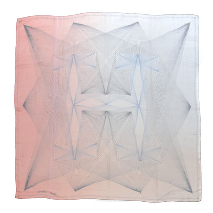 Hermes Silk Crystal Mousseline H En Fil 140 Shawl 1 of 3