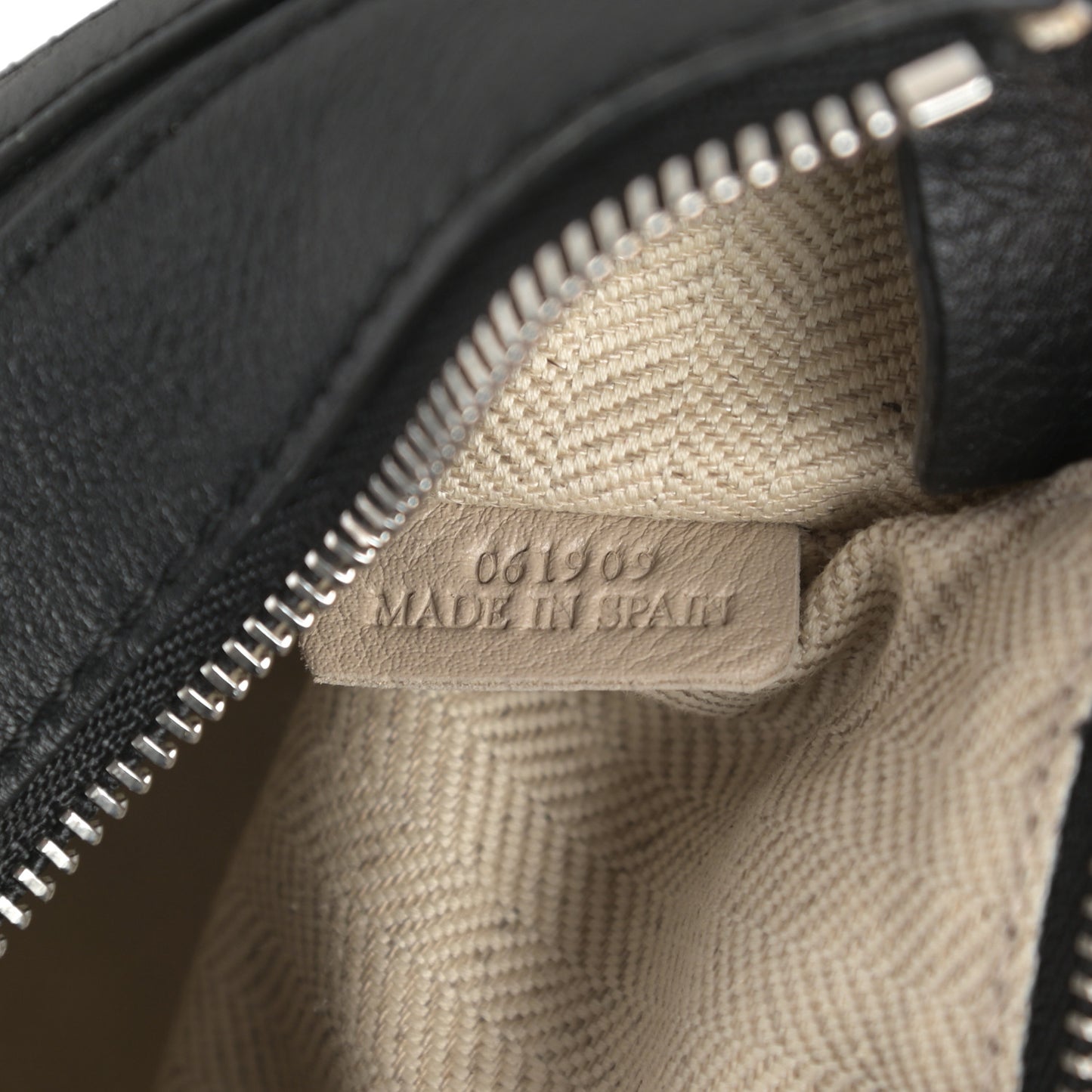 Calfskin Mini Puzzle Bag Black