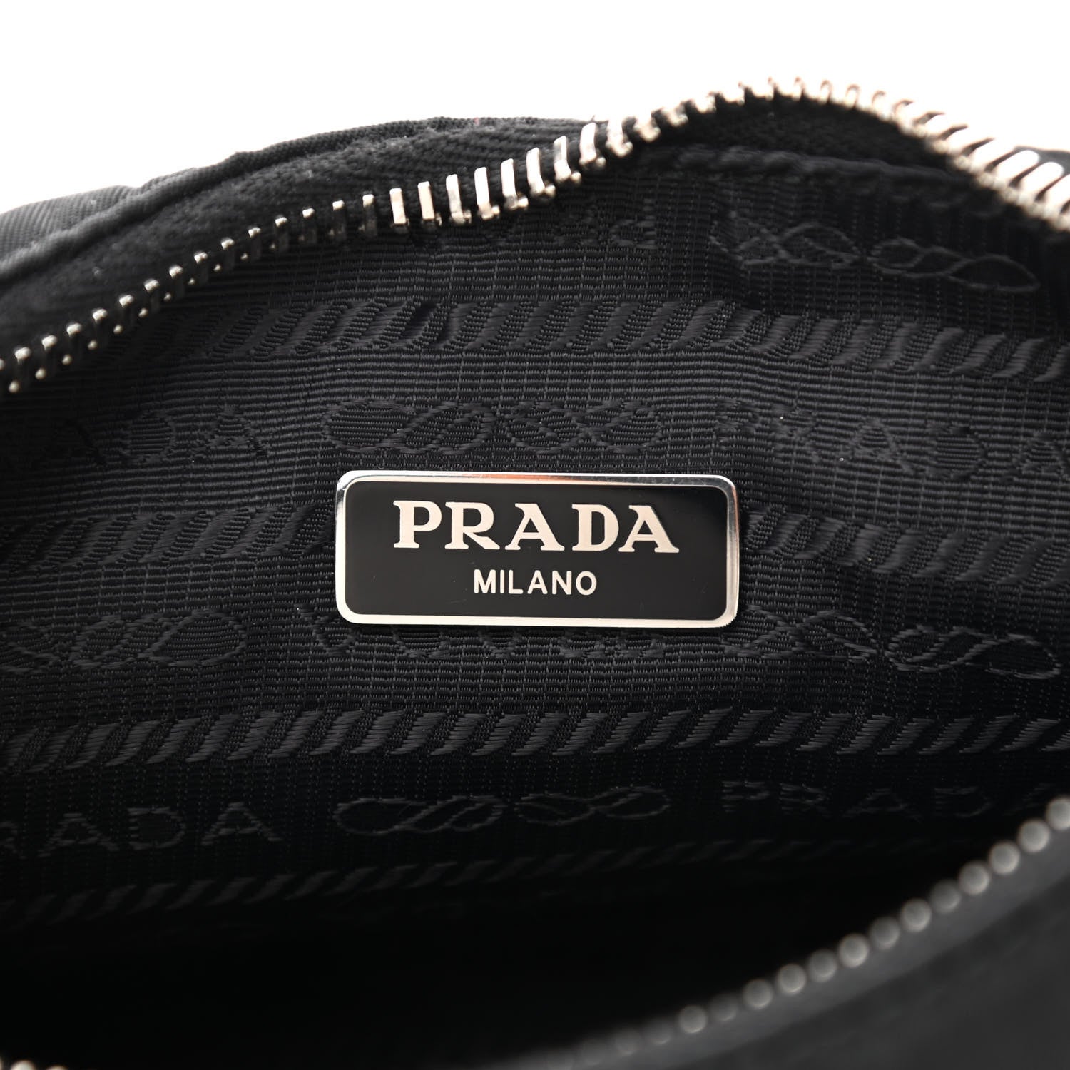 Prada Nylon Re-Edition 2005 Shoulder Bag Black 7 of 13