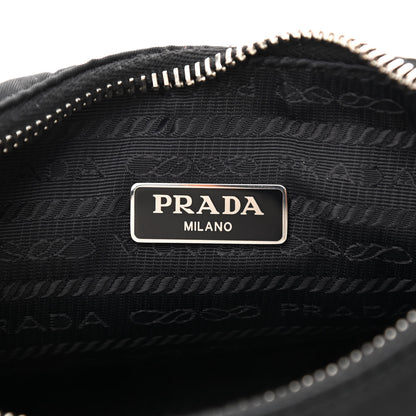 Prada Nylon Re-Edition 2005 Shoulder Bag Black 7 of 13