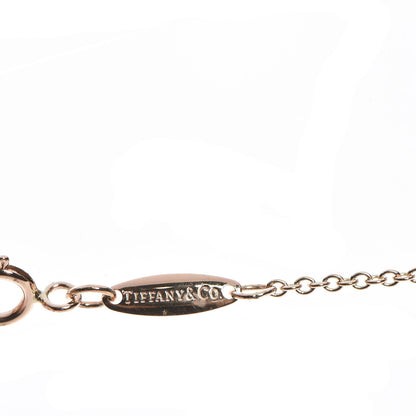 Tiffany 18K Rose Gold Elsa Peretti Open Heart Necklace 7 of 10