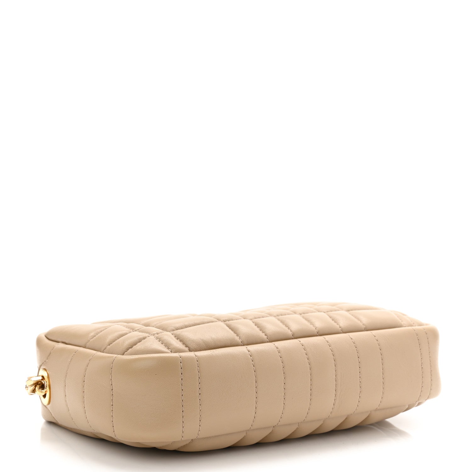 Burberry Lambskin Quilted Small Lola Camera Bag Oat Beige 4 of 10
